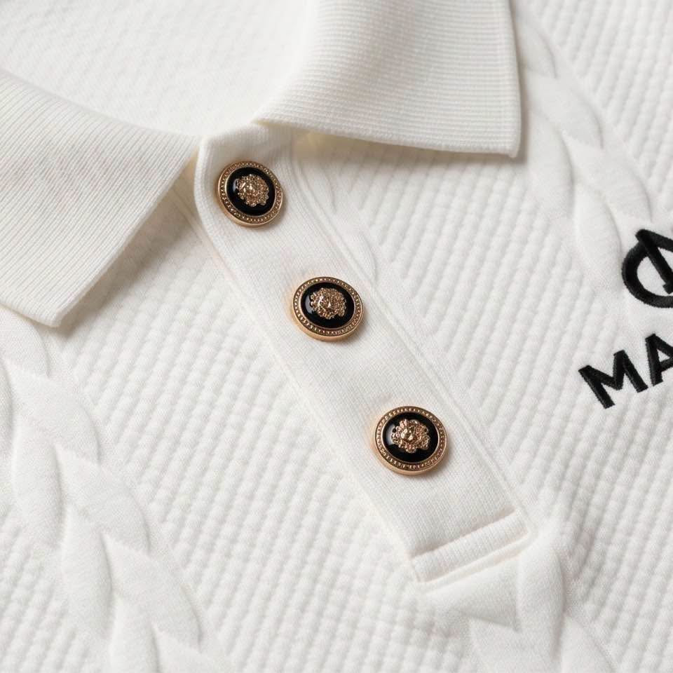 Polo Prestige | polo Premium Blanc